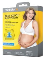 Medela Nočná tehotenská a dojčiaca podprsenka Keep Cool, čierna, M