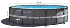 Intex Bazén Ultra Frame XTR 5,49 x 1,32 m set + piesková filtrácia 6m3/hod