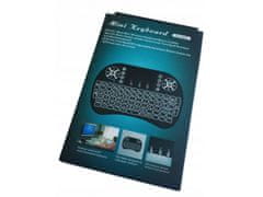 ER4 Bezdrôtová svietiaca klávesnica smart tv klávesnica i8