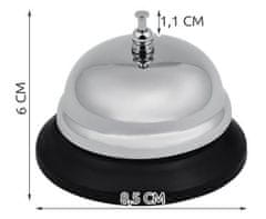 Malatec Stolový - recepčný zvonček ISO 5869