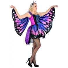 Widmann Dámsky karnevalový kostým Motýľ modrý, M