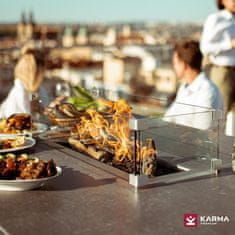 Karma Premium Záhradný stôl s ohniskom Infinity MAX