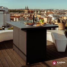 Karma Premium Záhradný stôl s ohniskom Infinity MAX