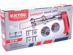 Extol Premium Elektrický nôž na polystyrén, 220W, max. 450st.