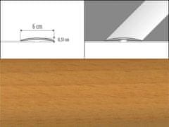Effector Prechodové lišty A70 - SAMOLEPIACE šírka 6 x výška 0,51 x dĺžka 100 cm - buk