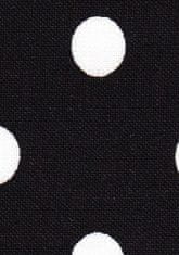 HAMAVISS textil HAMAVISS obrus – čierny s bodkami 120×160 cm