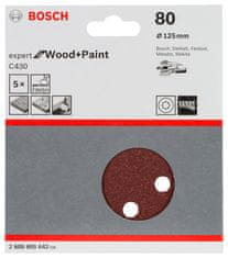 Bosch brúsny papier C430, balenie 5 ks