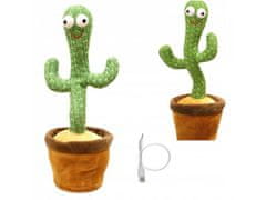 TopKing Spievajúci a tancujúci kaktus USB