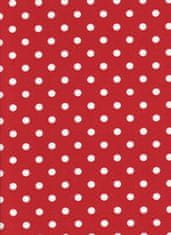 HAMAVISS textil HAMAVISS obrus – červená s bodkami 120×160 cm