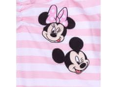 Disney Minnie a Mickey Jednodielne plavky, biele a ružové prúžky 6-7 let 122 cm