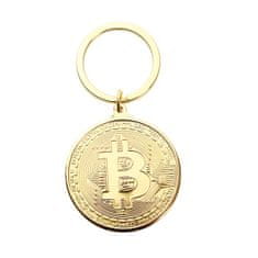 IZMAEL Prívesok Bitcoin-Zlatá KP3833