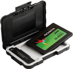 A-Data ED600 externí box, 2,5" - USB 3.1, čierna