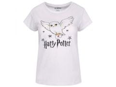 sarcia.eu Harry Potter Bielo-béžové letné pyžamo pre dievčatá, krátke rukávy, volány 9-10 let 134/140 cm