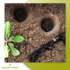 Vixson Odolný záhradný zemný vrták jamkovač na vyhlbovanie dier (8 x 30) | HOLEDRILL